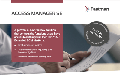 Access Manager SE-1