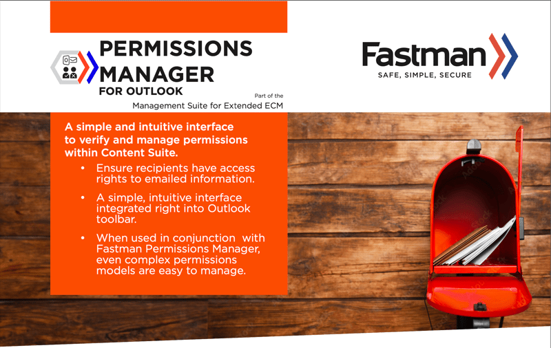Fastman Permissions Manager for Outlook