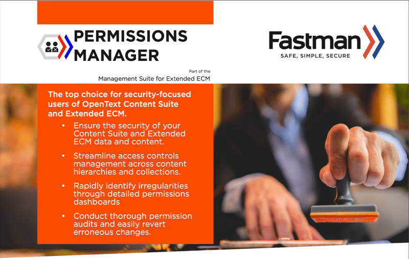 Fastman Permissions Manager